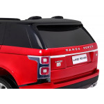 Elektrické autíčko Range Rover HSE - lakované - červené - dvojmiestne